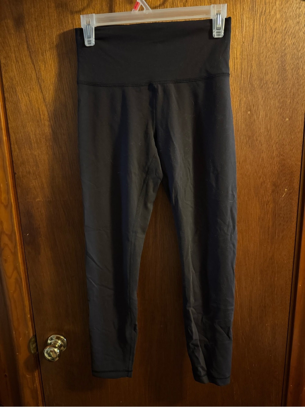 Lululemon Black High-Rise Leggings - Orangetheory Collab